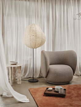 Ferm Living Taula sivupöytä, hiekka, sisustuskuva