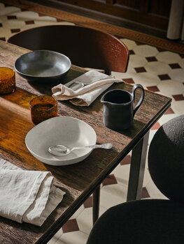 Ferm Living Flow kulho, L, luonnonvalkoinen, sisustuskuva