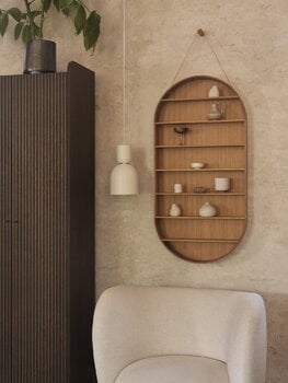 ferm LIVING Oval Dorm, 110 cm, oiled oak, decoration image