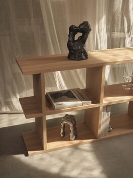 ferm LIVING Kona bookcase 2x2, natural oak, decoration image