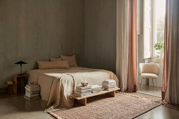 ferm LIVING Offset bedspread, 272 x 264 cm, off-white