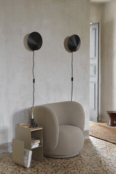Ferm Living Vault sivupöytä, cashmere, sisustuskuva