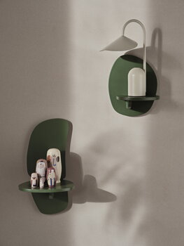 ferm LIVING Pilu shelf, 25 cm, verdant green