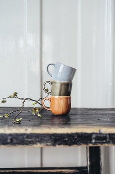 Heirol Svelte kahvikuppi ja asetti, 1,2 dl, oliivi
