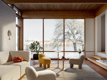 Design House Stockholm Pedestal sidobord, ek
