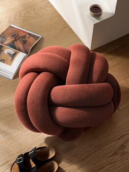 Design House Stockholm Knot cushion, M, ochre