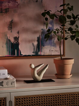 Design House Stockholm Scultura Yoga n. 2, grigio chiaro, immagine decorativa