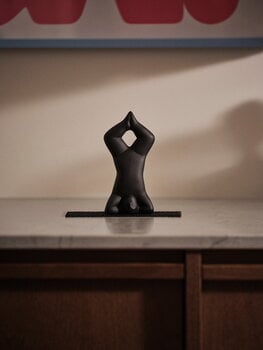 Design House Stockholm Scultura Yoga n. 3, nero, immagine decorativa