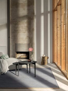 Design House Stockholm Table basse Aria, 50 cm, modèle bas, noir