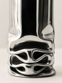 Design House Stockholm Hydraulic vase, stainless steel, decoration image