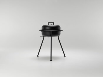 ZEE Koro hiiligrilli, musta, sisustuskuva
