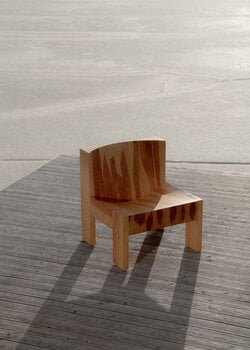 Vaarnii 005 lounge chair, pine
