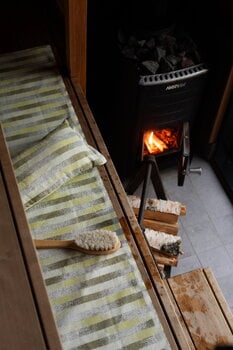 Lapuan Kankurit Cuscino per sauna Hohto, bianco - verde