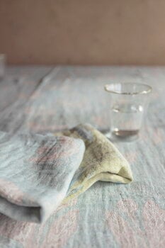 Lapuan Kankurit Kesäkukka table cloth/throw, turquoise - rose