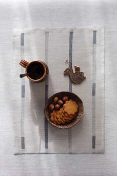 Lapuan Kankurit Linnea placemat, linen - dark grey