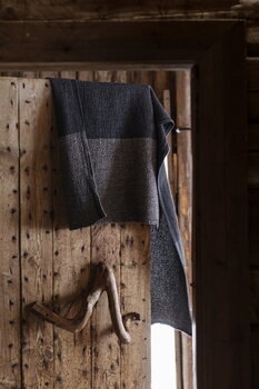 Lapuan Kankurit Terva bath towel, black - multi - grey