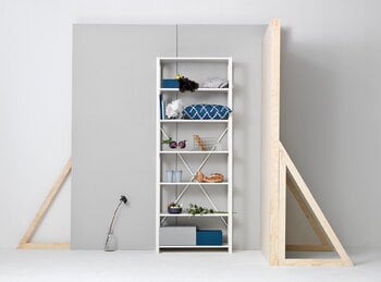 Lundia Classic open shelf, high, white
