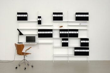 String Furniture String shelf 58 x 30 cm, 3-pack, white