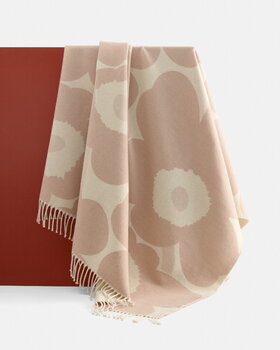 Marimekko Unikko throw, 130 x 180 cm, pink, decoration image