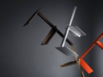 String Furniture Museum side table, aluminium