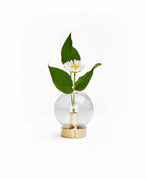 Klong Orbis vase, brass