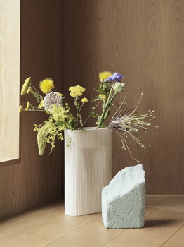 Muuto Ridge vase, 35 cm, off white