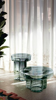 Soda coffee table, petrol green