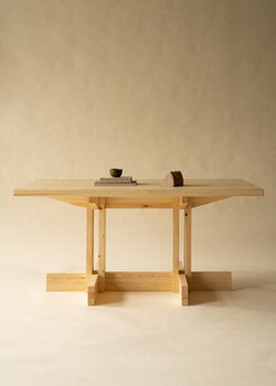 Vaarnii 001 dining table, rectangular, 200 cm, pine