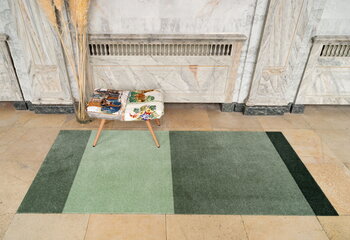 Tica Copenhagen Stripes horizontal rug, 90 x 200 cm, green