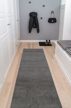 Tica Copenhagen Uni color rug, 90 x 200 cm, steel grey
