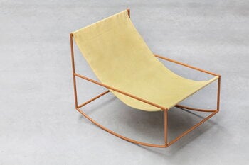 valerie_objects Rocking chair, sinapinkeltainen - keltainen