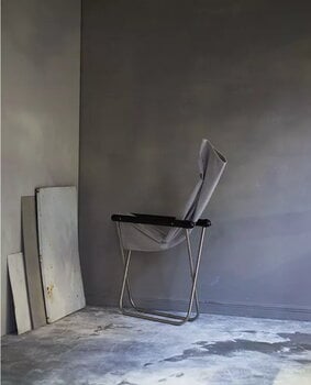 Nychair X Nychair X Shikiri lounge chair, soaped oak - light grey Koshi