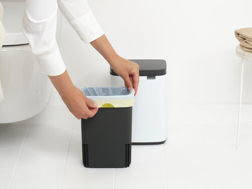 Brabantia Bo Waste Bin, 4 L, white | Finnish Design Shop