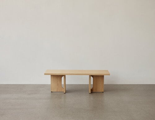 Audo Copenhagen Androgyne lounge table, oak | Finnish Design Shop