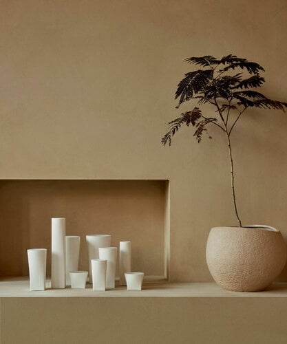 Audo Copenhagen Plantas planter, 32 cm, ivory | Finnish Design Shop