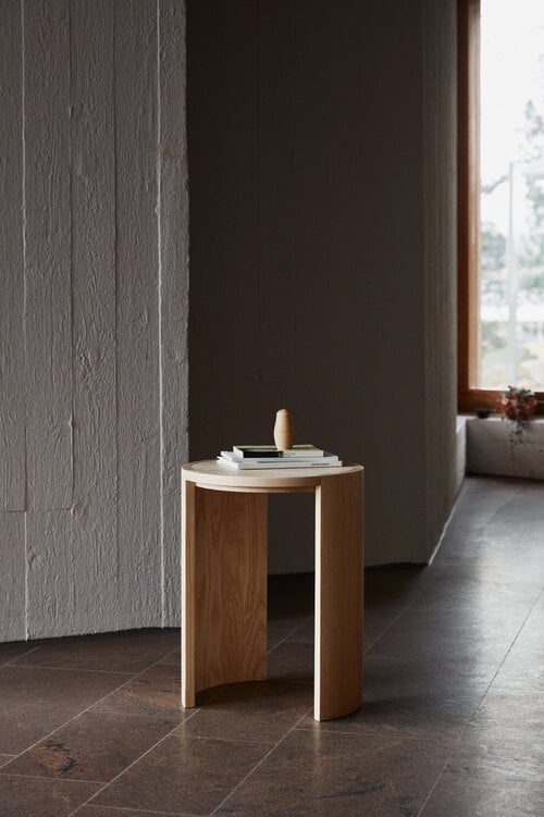 Made by Choice Airisto stool / side table, ash | Finnish Design Shop