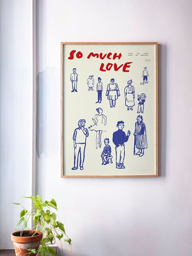 MADO So Much Love poster | Finnish Design Shop