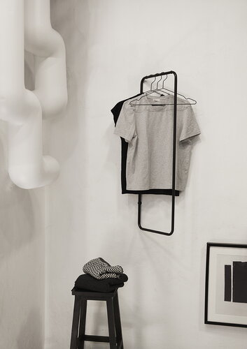 Fólk Reykjavík Turnaround rack, black | Finnish Design Shop