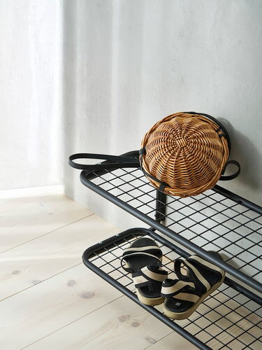 Essem Design Classic shoe rack, 80 cm, black | Finnish Design Shop