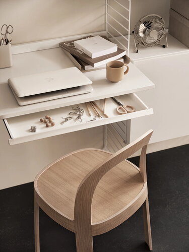 String Furniture String desk drawer, 61 x 30 cm, white | Finnish Design ...