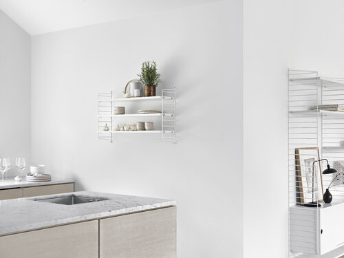 Floor String String Furniture String floor panels 200 x 30 cm, 2-pack, white ...