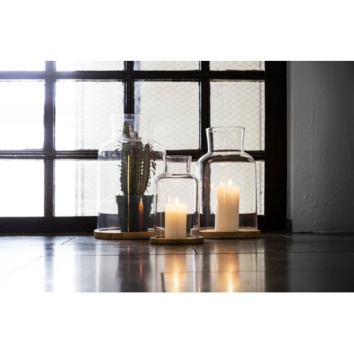 Sagaform Oak candle holder, small Finnish Design Shop