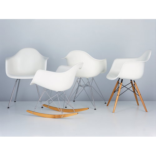 Vitra Eames RAR rocking chair, white Finnish Design Shop