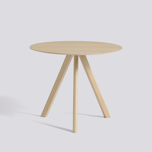 Hay Copenhague CPH20 round table 90 cm, matt lacquered oak | Finnish ...