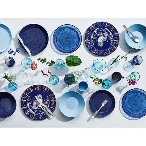 Iittala Taika plate 30 cm, blue | Finnish Design Shop