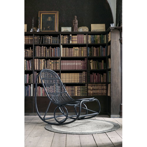 SikaDesign Nanny rocking chair, black Finnish Design Shop