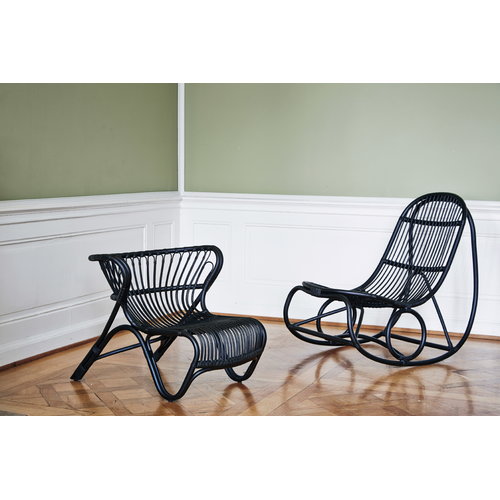 SikaDesign Nanny rocking chair, black Finnish Design Shop