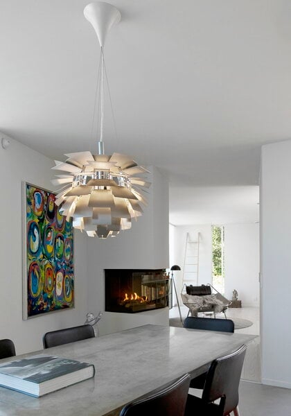 Pendant lamps, PH Artichoke, 600 mm, stainless steel, Silver