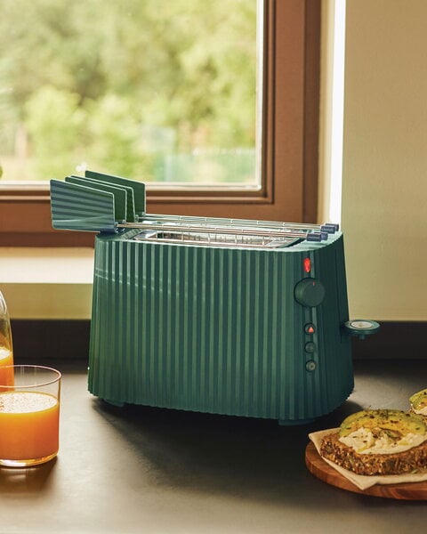 Toasters, Plissé toaster, green, Green