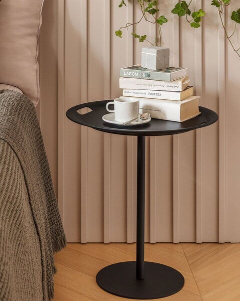 Side & end tables, Op-la tray table, black, Black